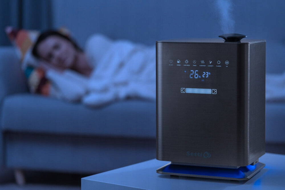Ultrasonic humidifier SETTI+ Smart AH900 Dominant color silver/gray