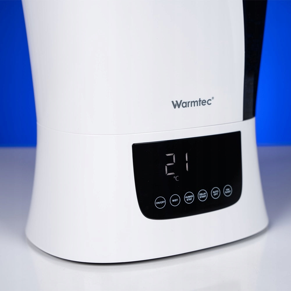 Ultrasonic humidifier nozzle 360° ionizer Warmtec Mist Up Water tank capacity 5 l