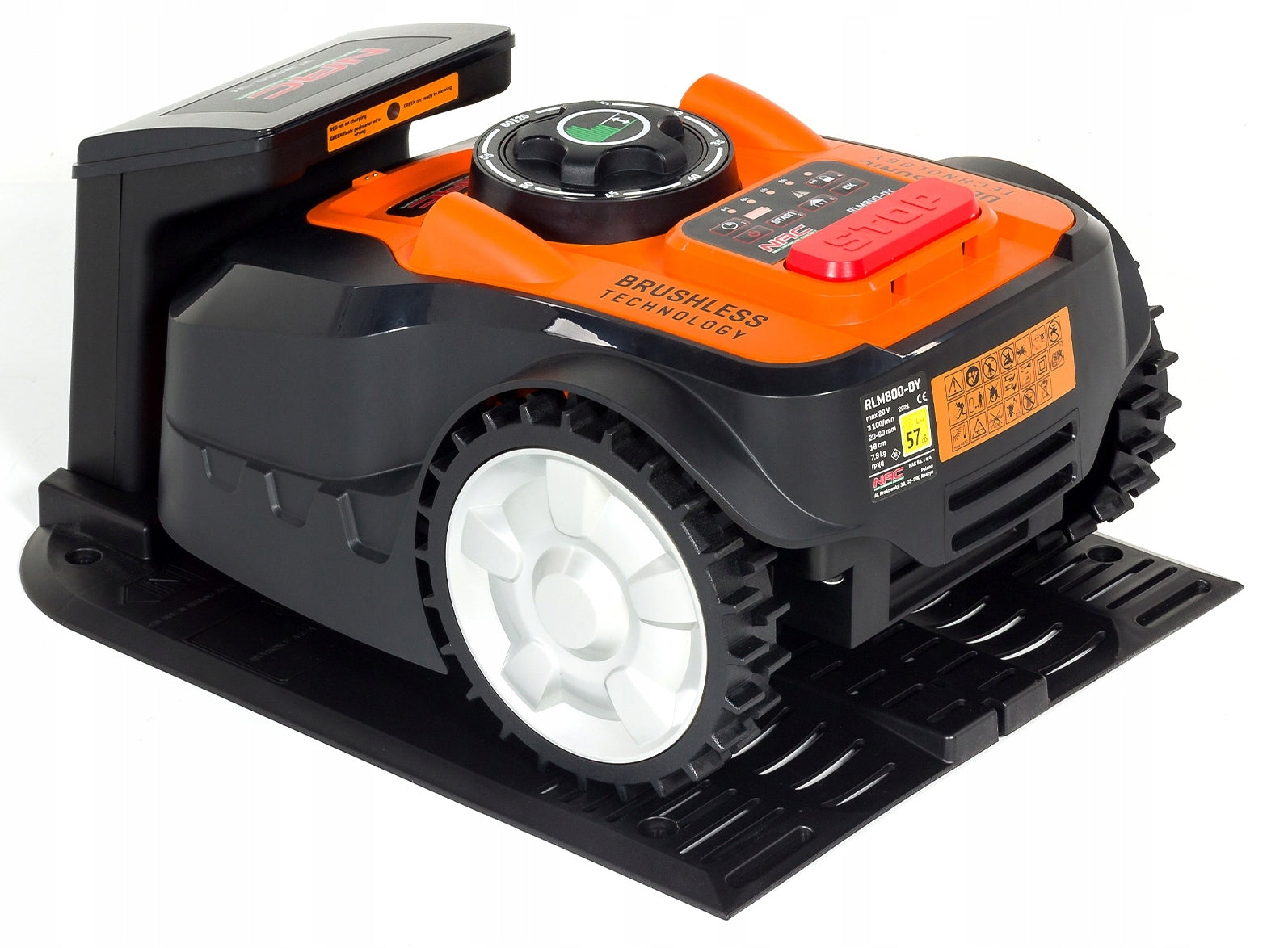 Ultrasonic lawn mowing robot 800m2 RLM800-DY NAC Model Robot koszący