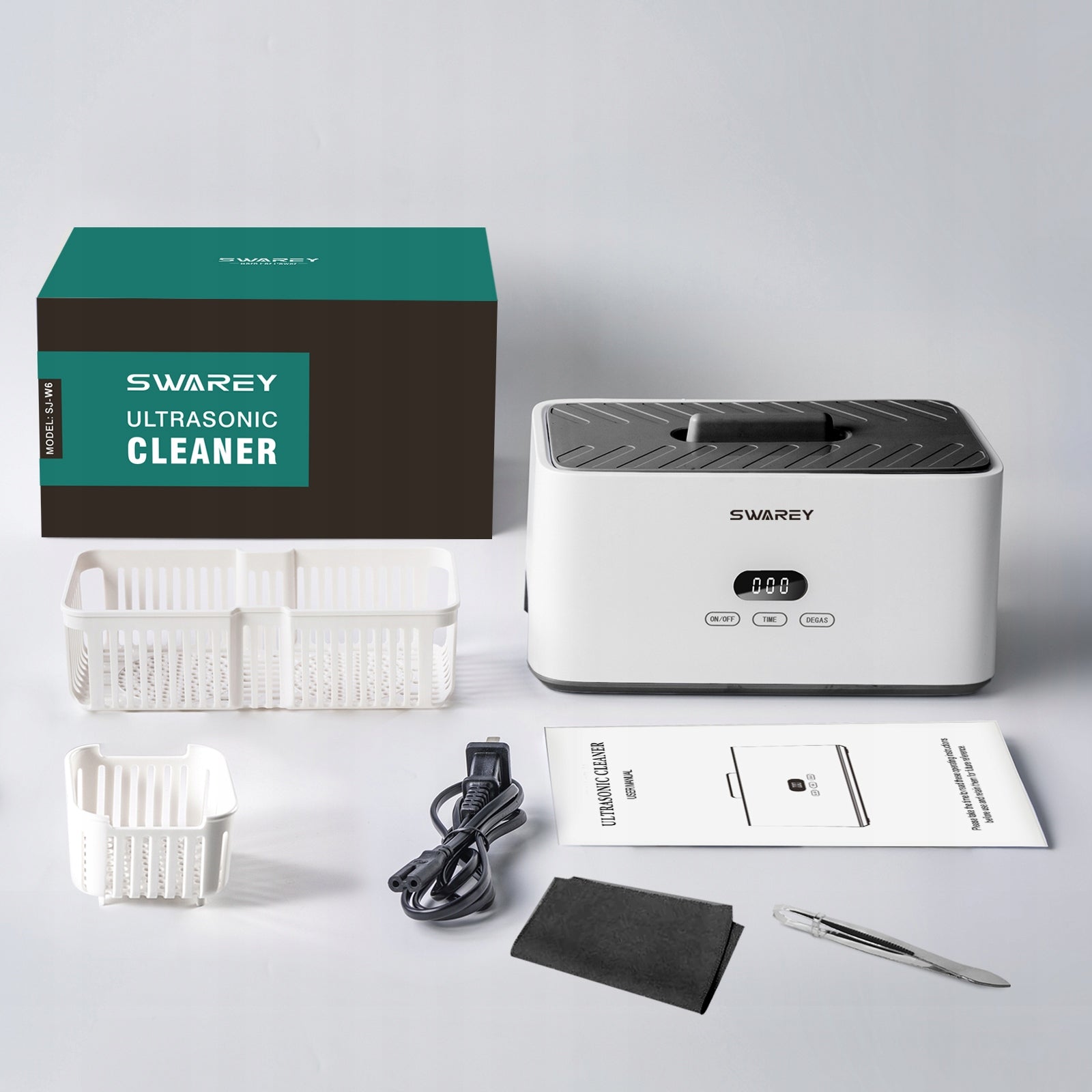 Ultrasonic washer split design1000ml 45KHz Product weight with unit packaging 1.3 kg