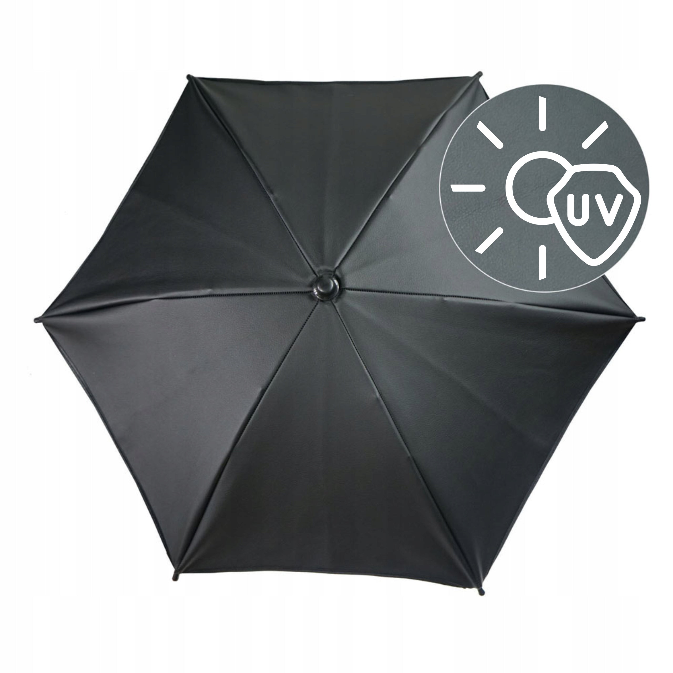 Umbrella for stroller EKO LEATHER Universal Adjustable UV Protection