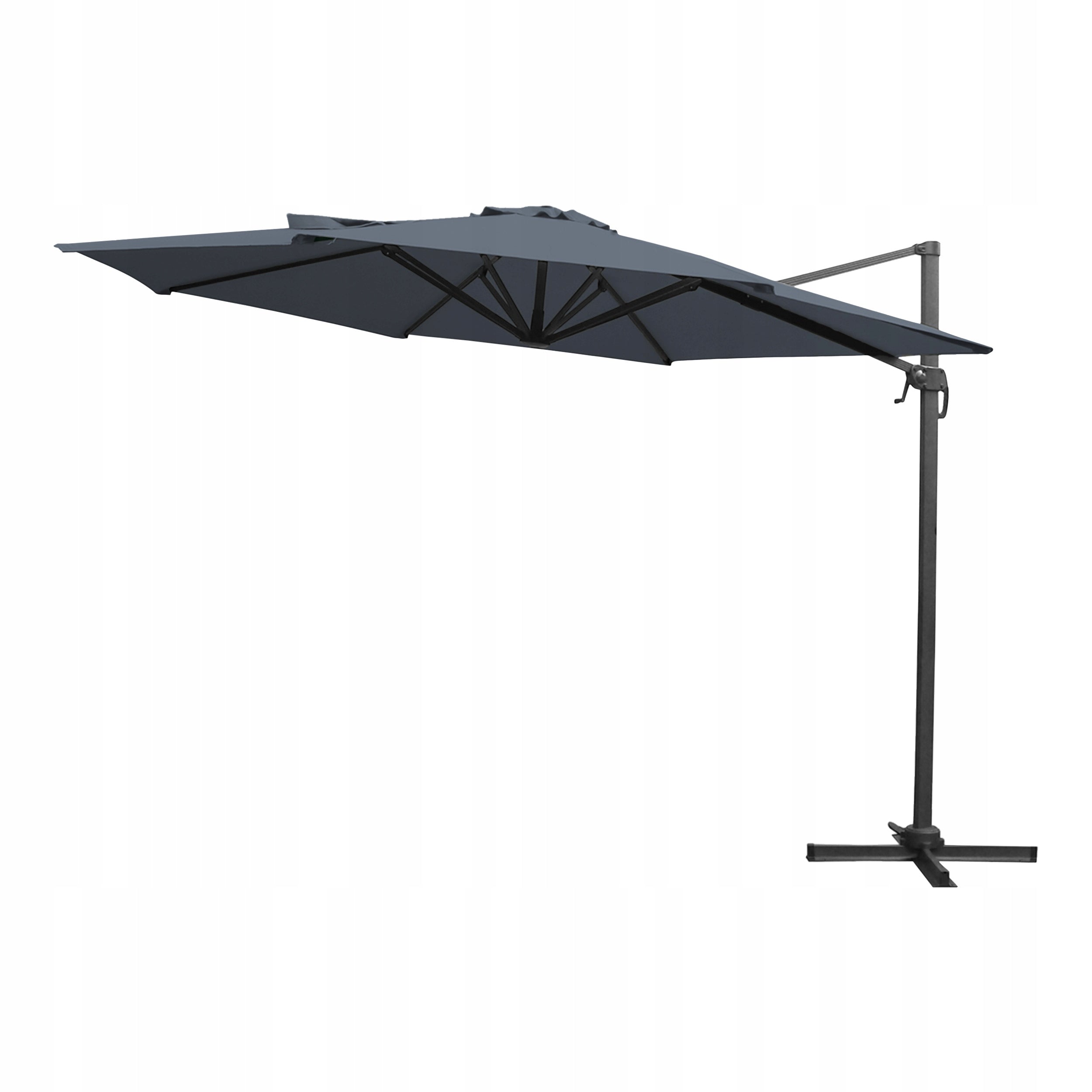Umbrella with boom Mirpol grey 350 x 270 cm Manufacturer code MIR-U14-4 KAZUAR G