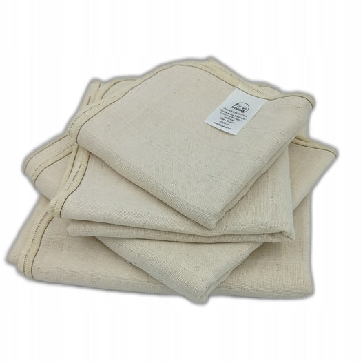 Unbleached tetra diaper, 185 g/m2 70×70cm