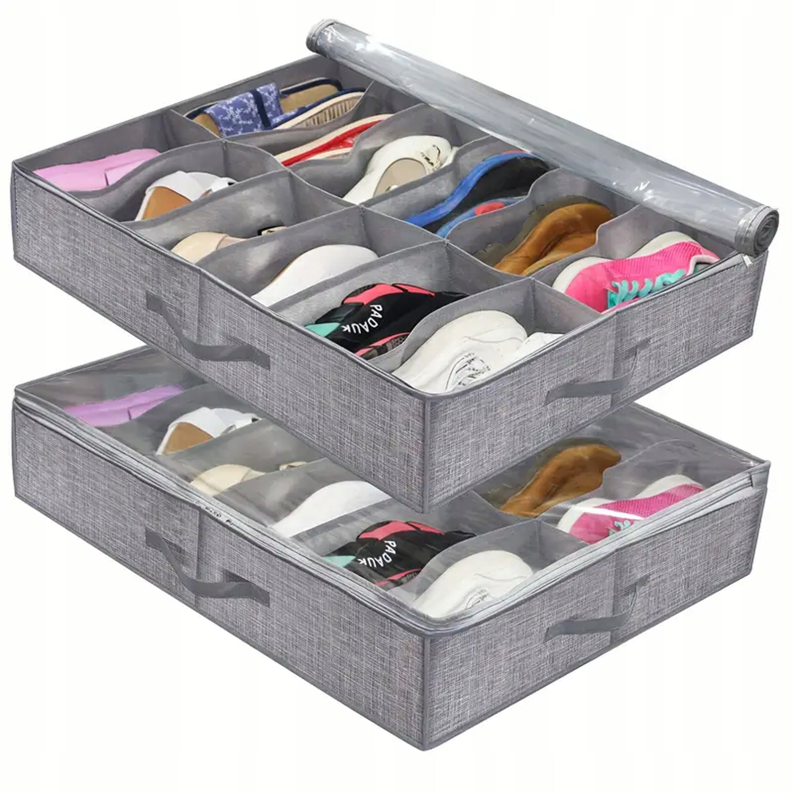 Under Bed For Closet And Drawer 24 Compartments