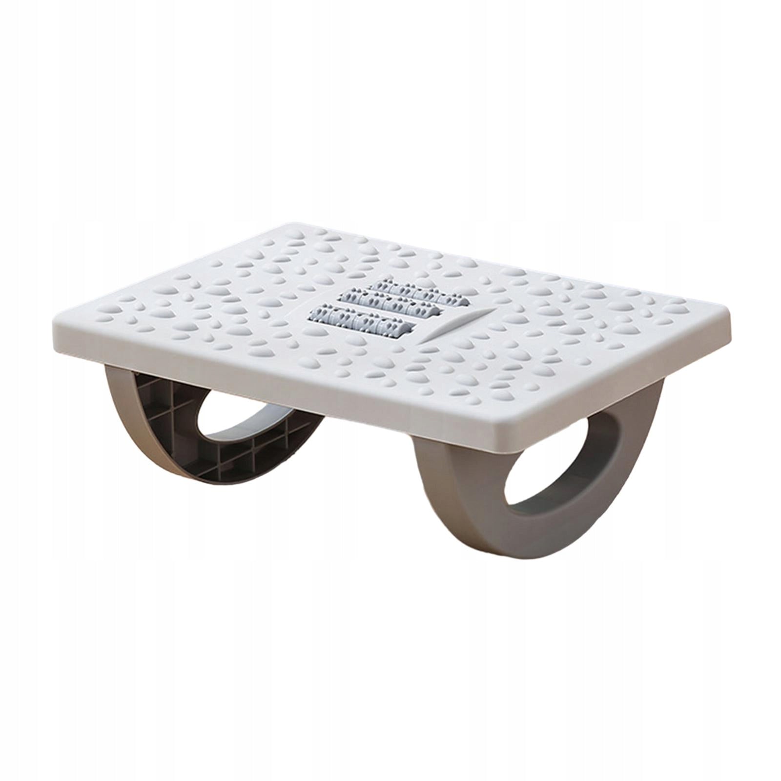 Under Desk Footrest Massage Roller Ergonomic Office Footrest Portable gray Manufacturer code Does not apply