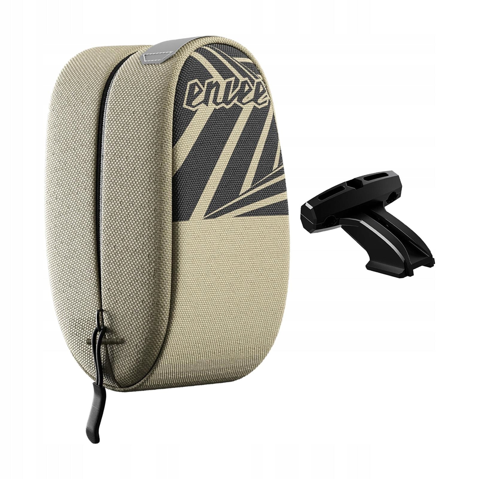 Under Seat Bag Cycling Seat Pack Pouch Mountain Bike Khaki 6.5x6x14.2cm Brand no brand