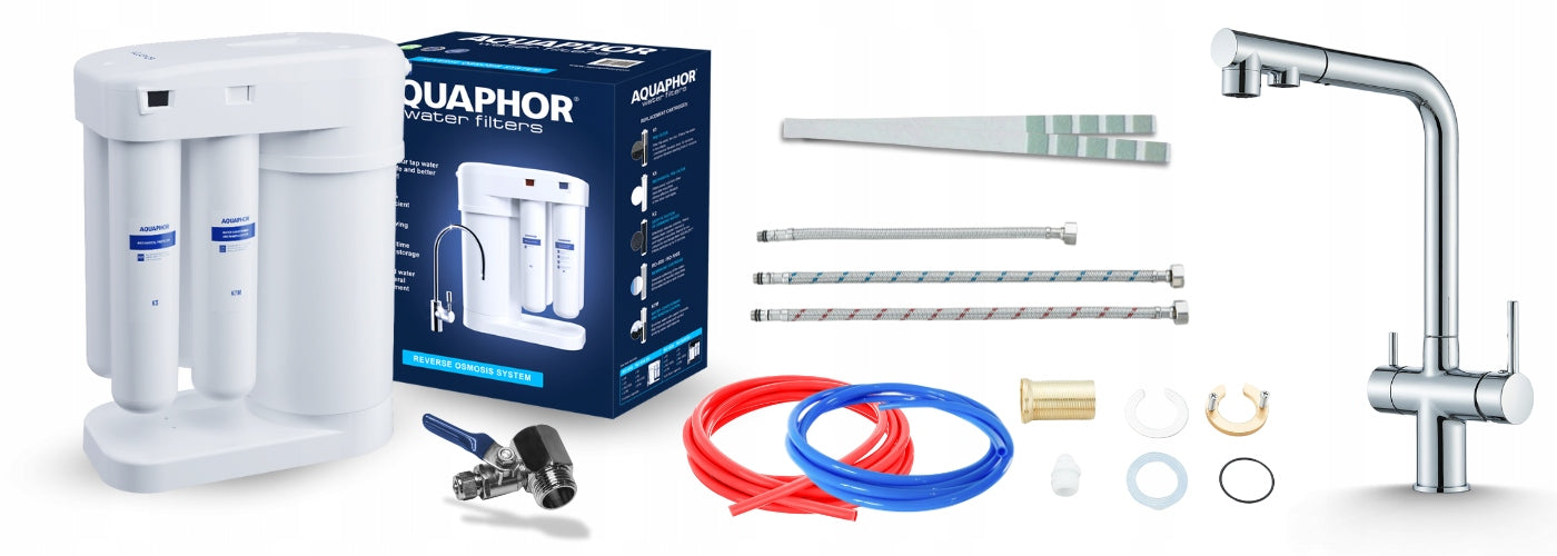 Under-sink Filter Under Sink Aquaphor with Three-Way Kitchen Battery PZH Packaging status original