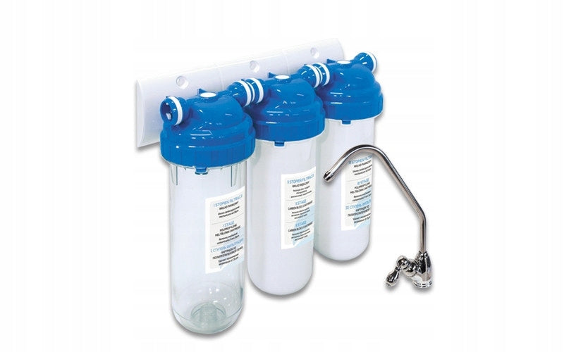 Under-sink set three-stage filtration system Aqua FS3 Emi USTM Brand UST-M