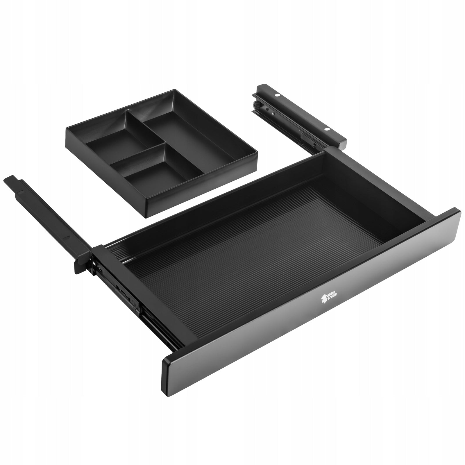 Undercounter Drawer 5 CHAMBERS 5kg Metal Spacetronik black