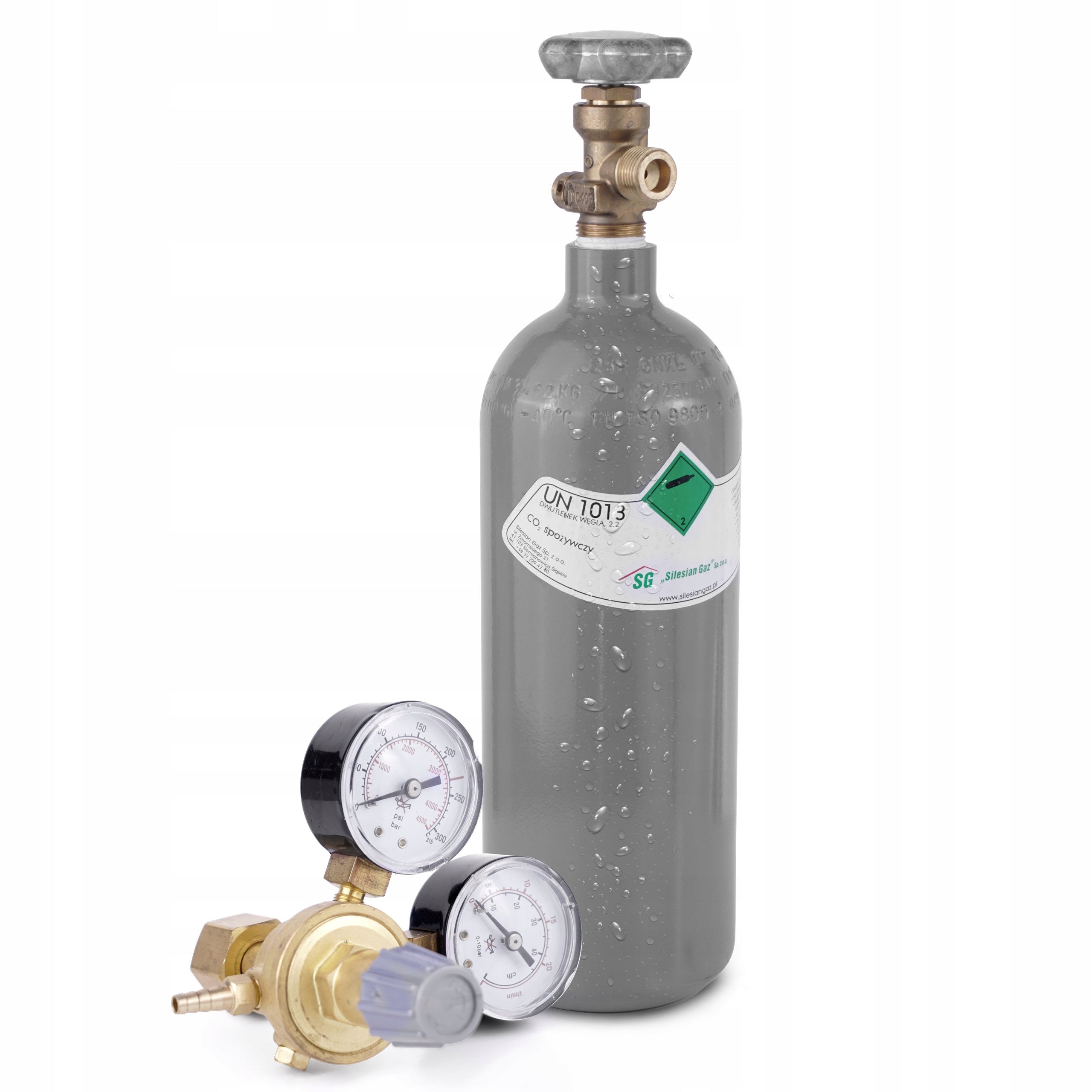 Undercounter Saturator for Carbonated Water SODA MASTER Carbonated Water CO2 + FAUCET Brand wodaRO