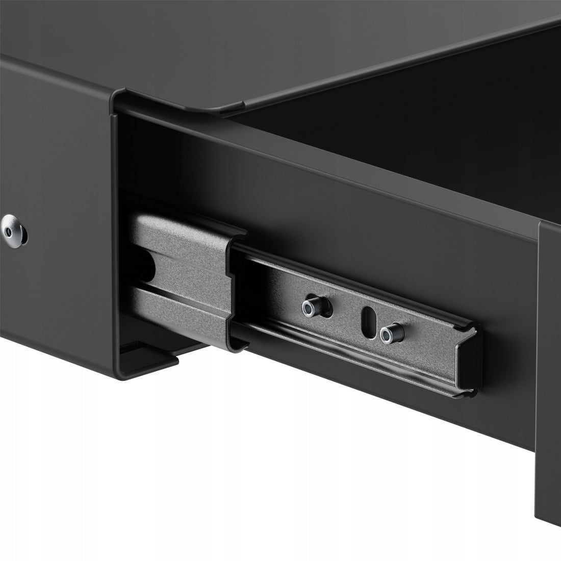 Undercounter desk drawer XL 78x26cm 8kg Spacetronik metal white Manufacturer code SPB171W