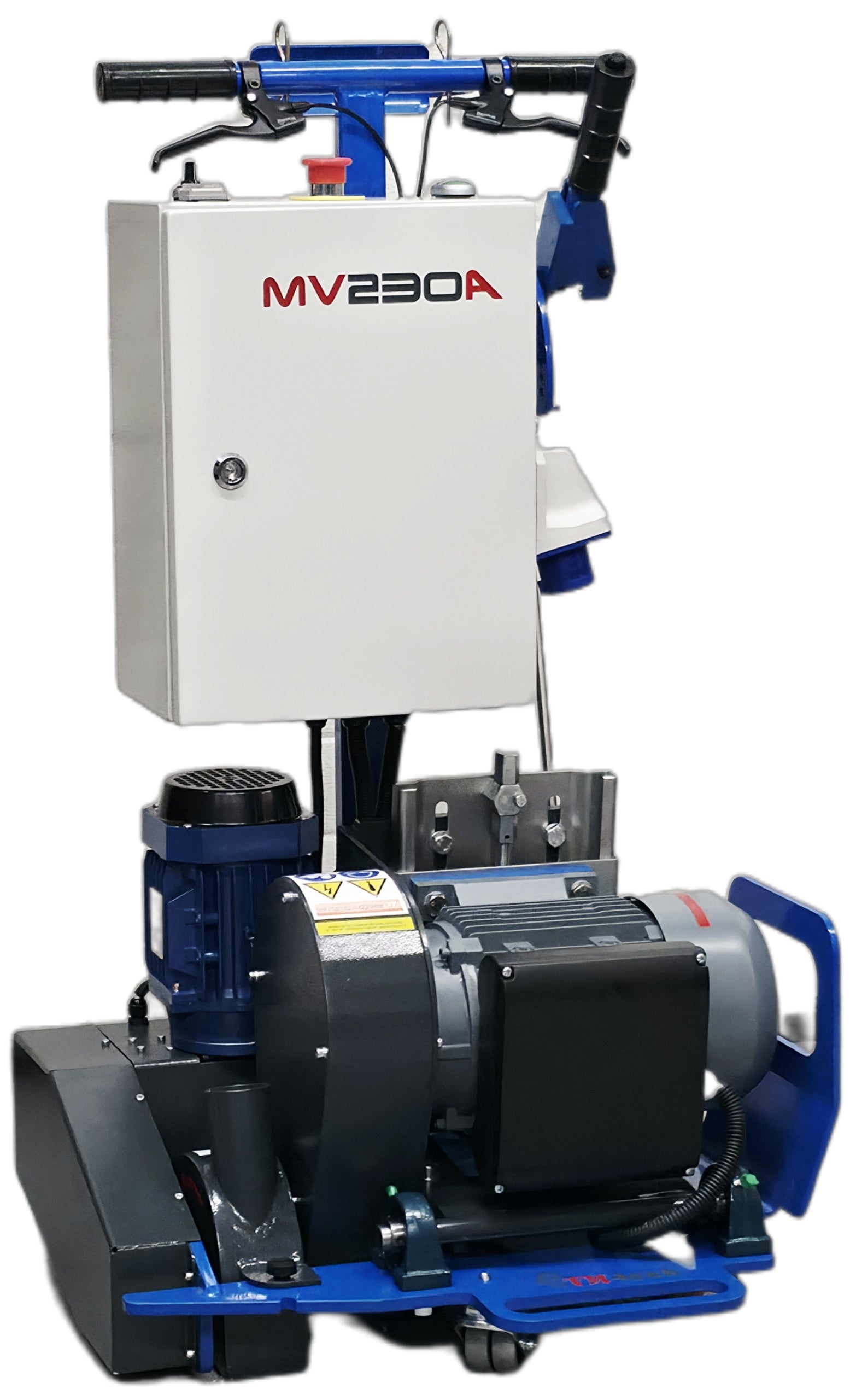 Underfloor heating milling machine with drive, groove furrow MV230A
