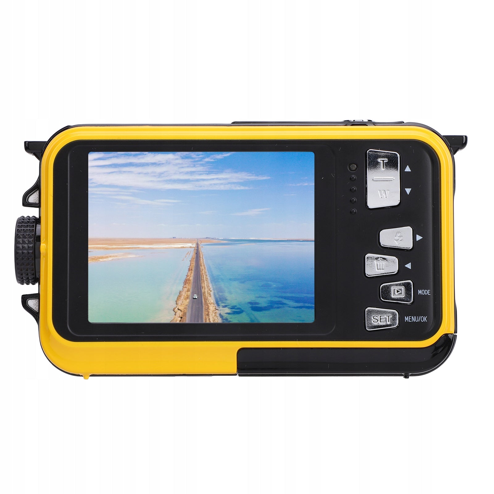 Underwater Camera, Dual Screen Waterproof 2,7K 48MP Camera For Travel Model 5571ZMVV
