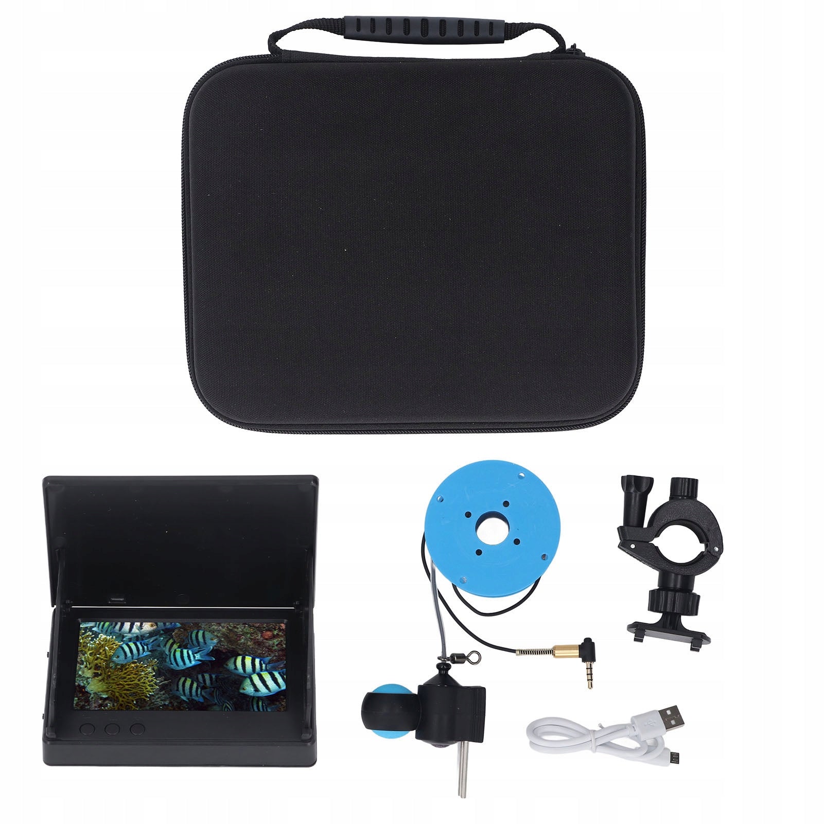 Underwater Fishing Camera 4.3 Inch 1080p 220° Ultra FA Display