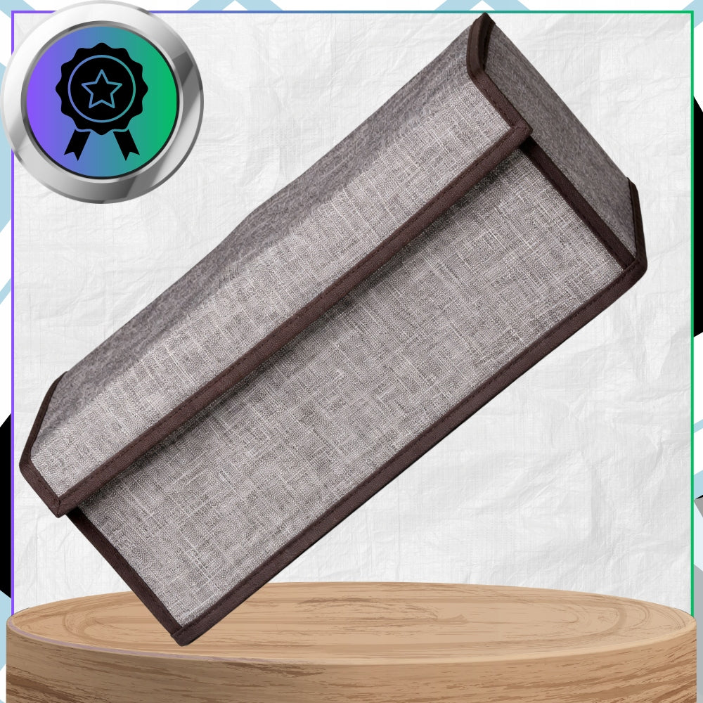 Underwear Organizer Clothes Folding Box 13 Compartments Grey For Wardrobe Number of pieces 1 pcs