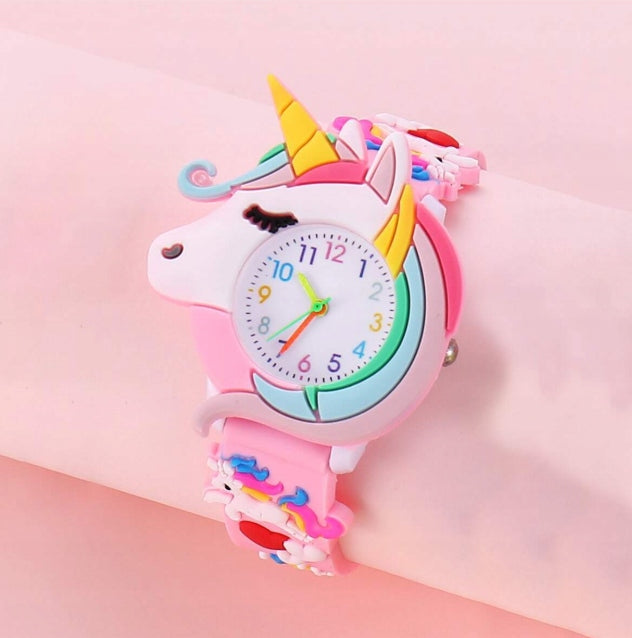 Unicorn watch for girls perfect gift light pink beautiful