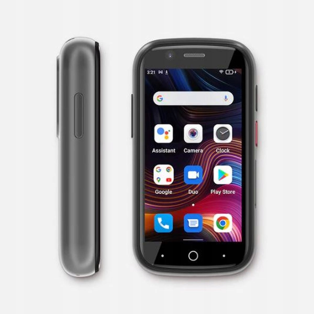 Unihertz Jelly 2E - skvìlý minitelefon Silver Built-in memory 64 GB
