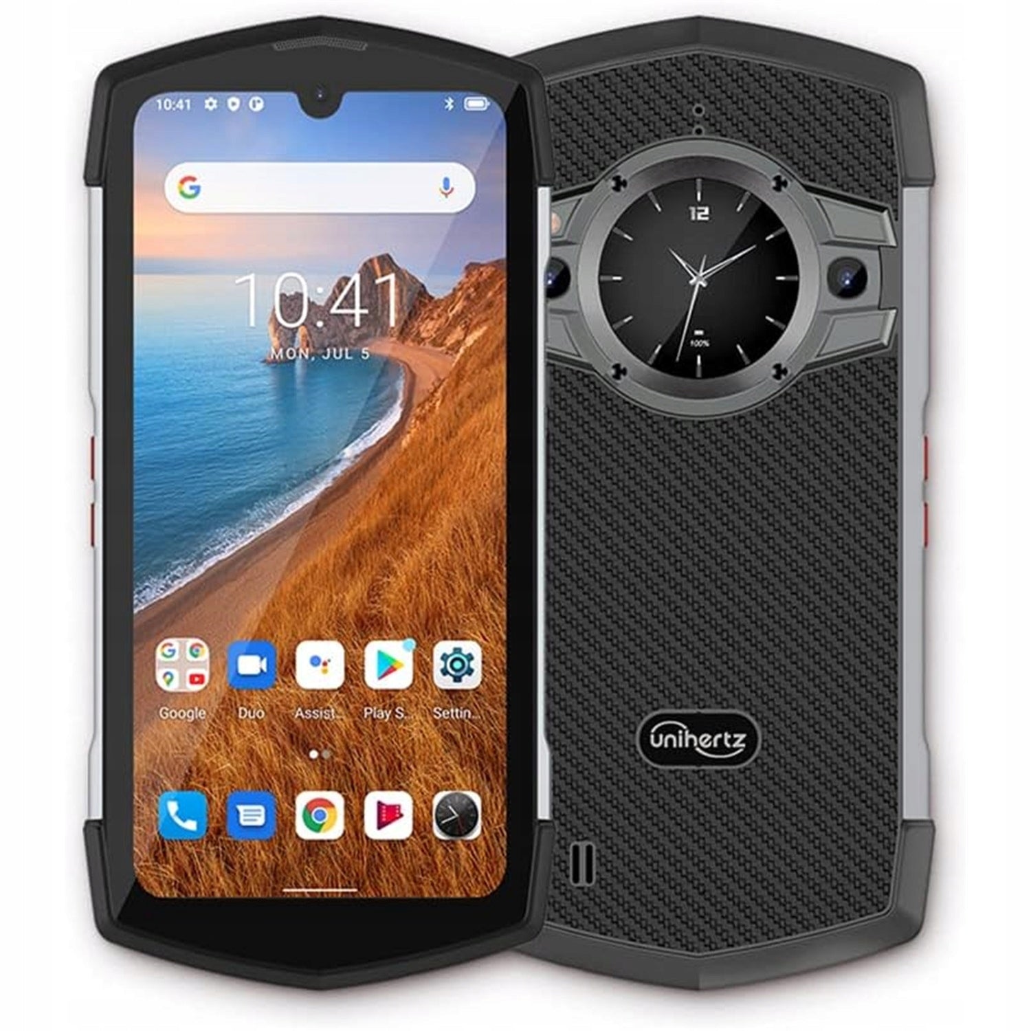 Unihertz Tick Tock 5G Rugged Smartphone 8GB 128GB ,6000mAh-Black