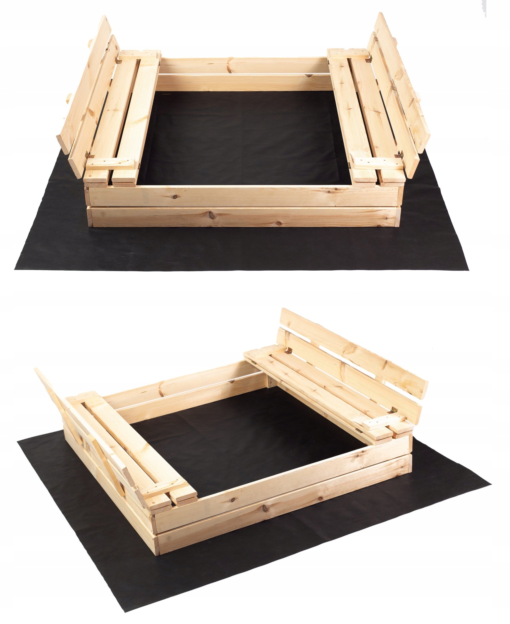 Unimpregnated Folding Sandbox 120x120 (PS-120)