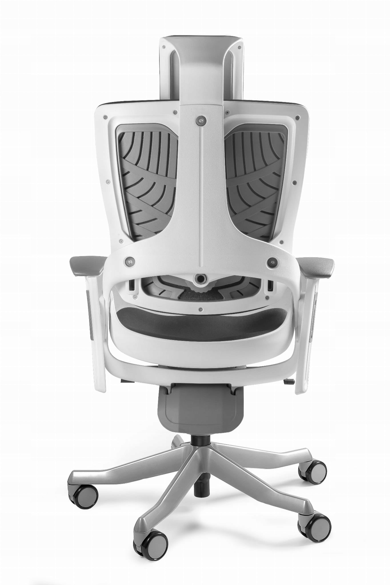 Unique WAU 2 white / honey fabric office chair Brand Unique