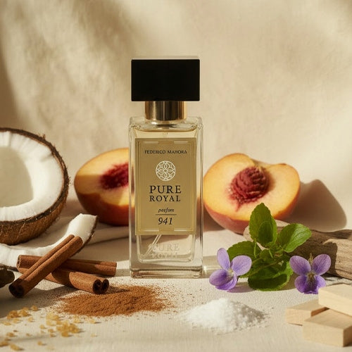Unisex Perfume FM 941 Pure Royal 20% 50ml Floral Ginger Mandarin Jasmine Packaging status original