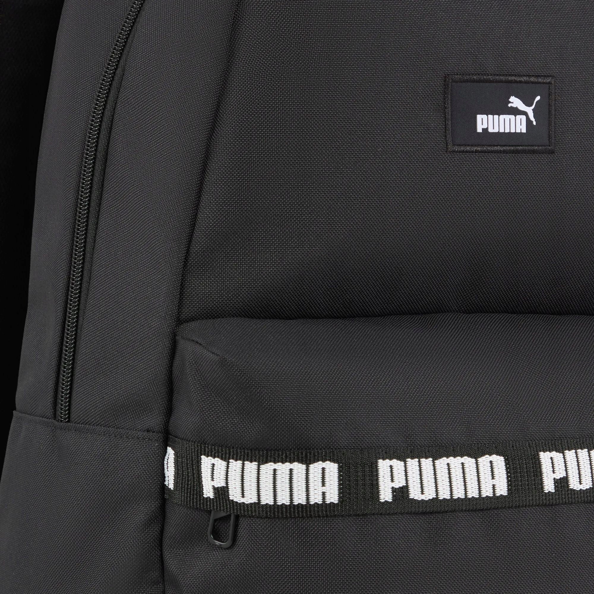 Unisex backpack Puma PHASE TAPE black 09117001 school 20l Manufacturer code 091170-01