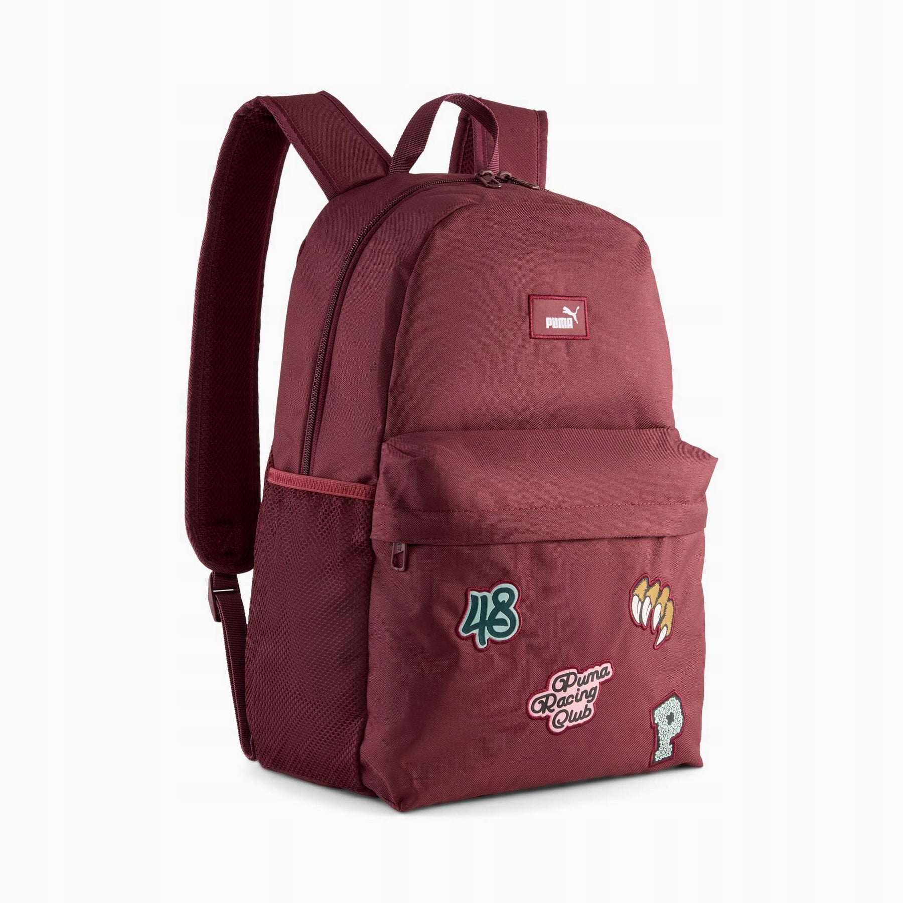 Unisex city backpack Puma PHASE PATCH burgundy 09173020 r universal