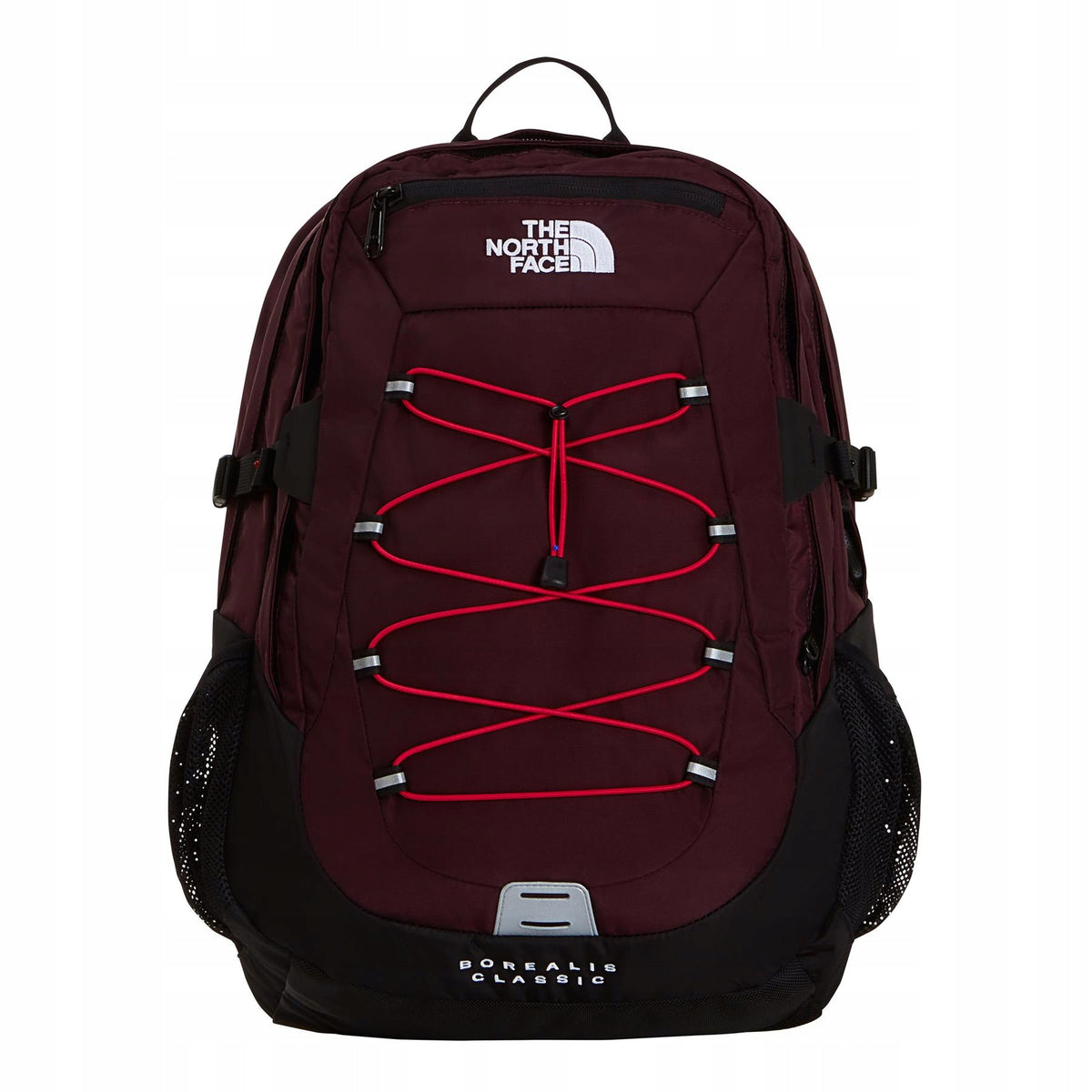 Unisex city backpack The North Face BOREALIS CLASSIC burgundy NF00CF9CZSE