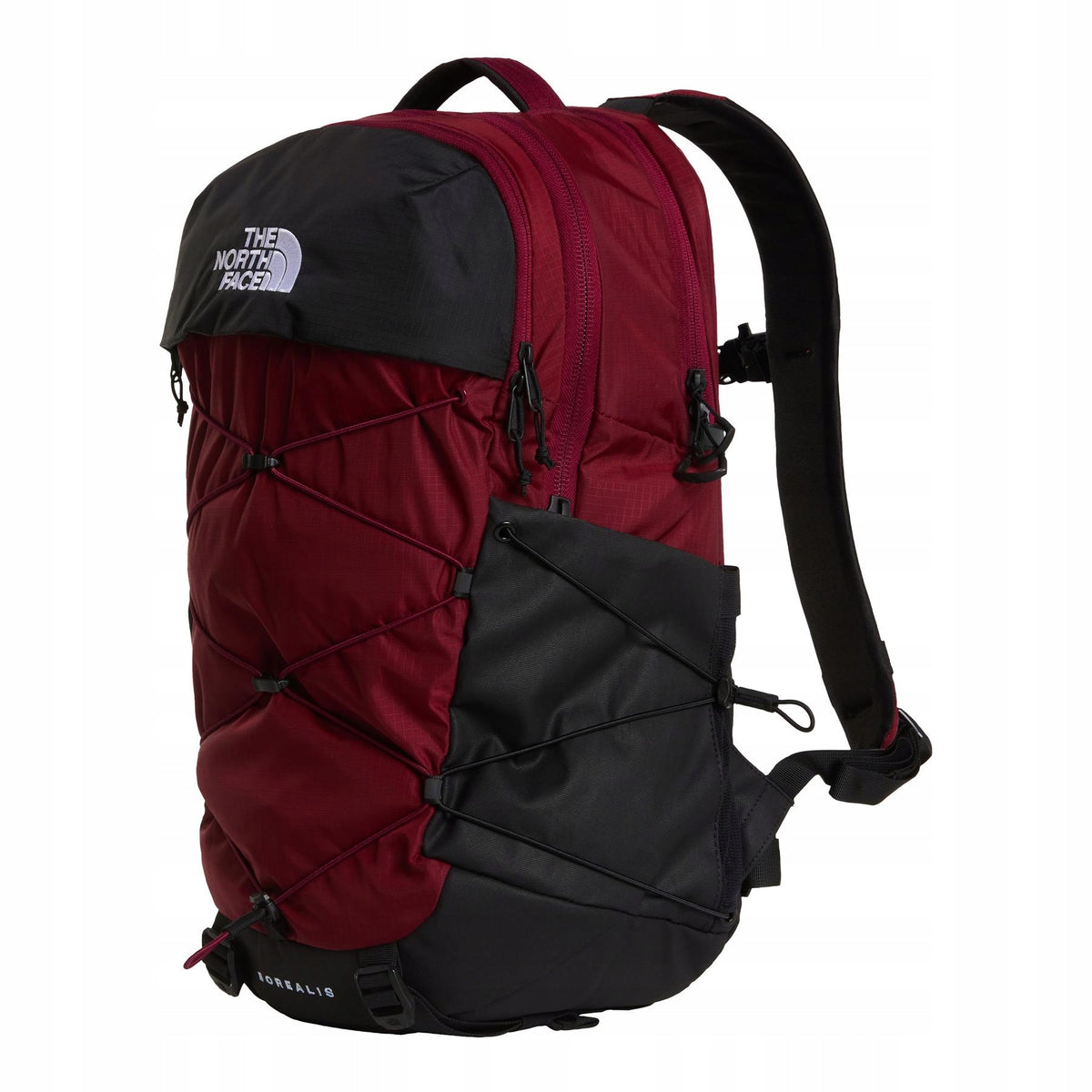 Unisex city backpack The North Face BOREALIS burgundy NF0A52SERH1 Dimensions large (A4 size)