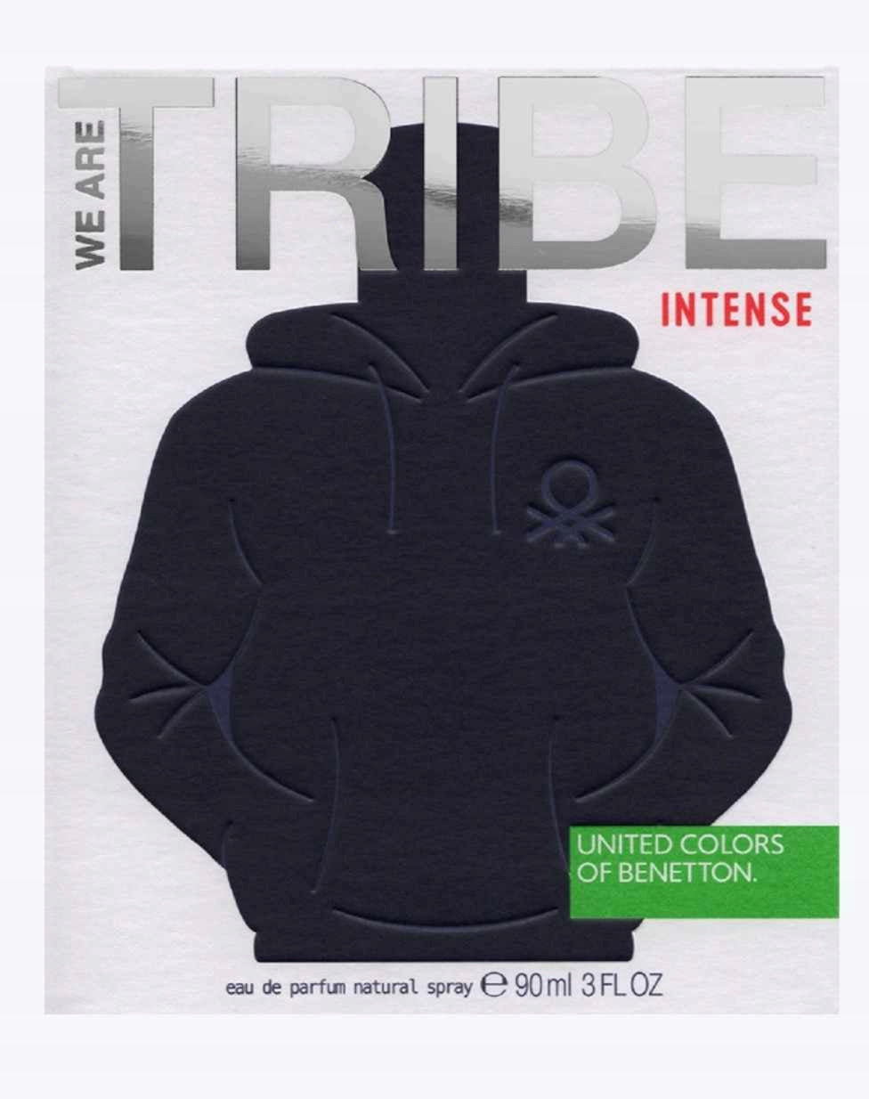 United Colors Of Benetton Tribe Intense Eau de Parfum for men 90 ml Packaging status original