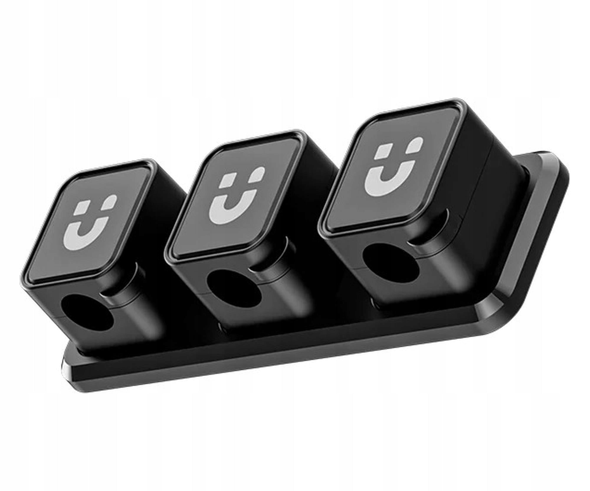 Unitek SnapHold Magnetic Desk Cable Organizer (Set of 3+1) BOAT Packaging status original