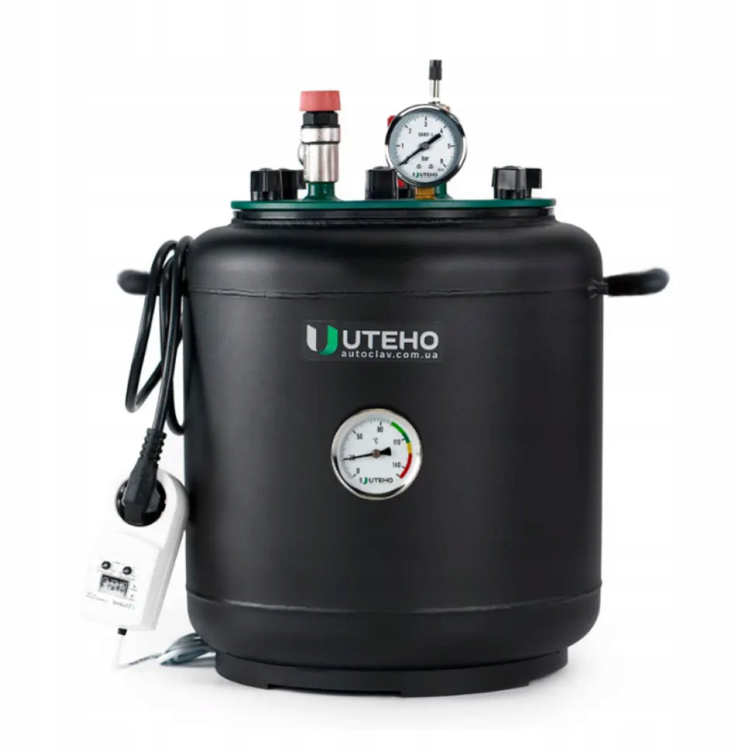 Universal 15L Electric Autoclave for Canning Black Steel Packaging status original