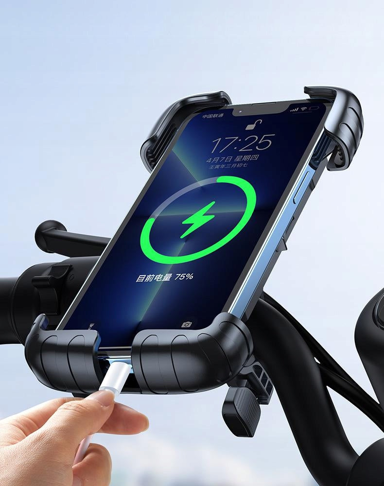 Universal 360° Shockproof Bicycle Phone Holder, Sturdy for Smartphones Brand no brand