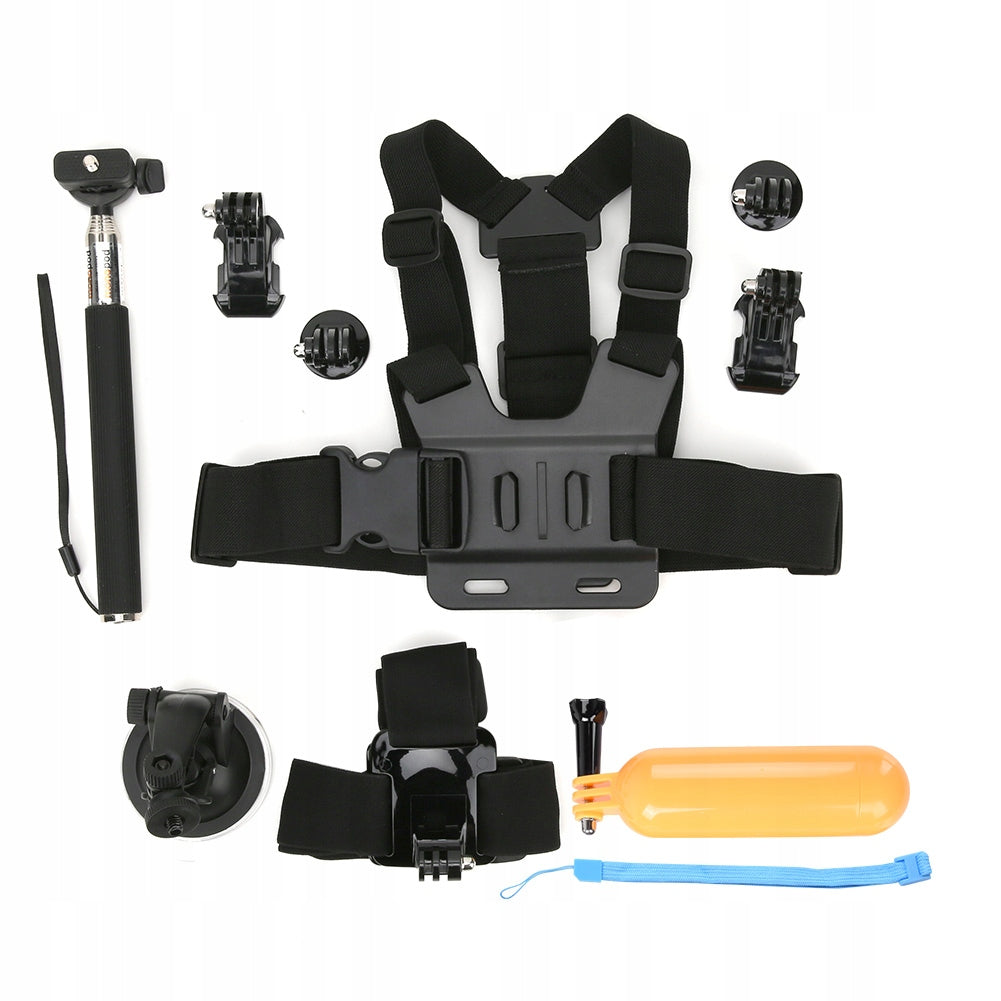 Universal 6-in-1 Action Camera Accessory Kit for 1B Cameras Model 0606BIXC