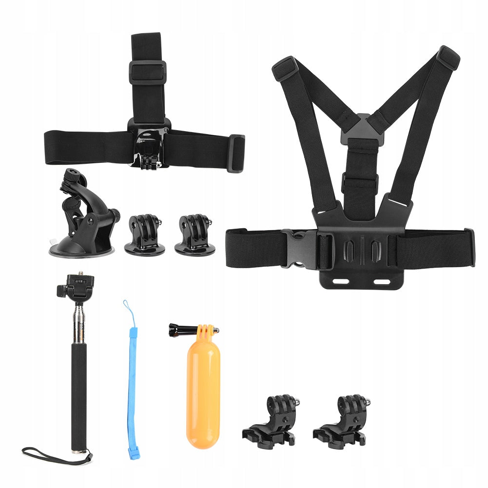 Universal 6-in-1 Action Camera Accessory Kit for BF Cameras Model 9121KDCF