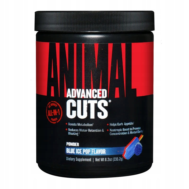 Universal Animal Cuts Powder 235,2g fat burner - Blue Ice Pop