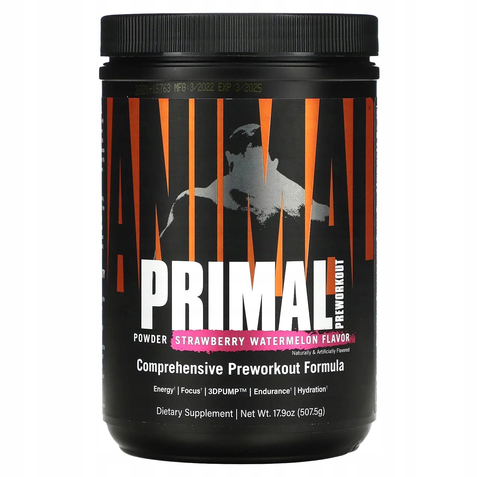 Universal Animal Primal Powder Strawberry-Watermelon Power Pump Strength 507,5g