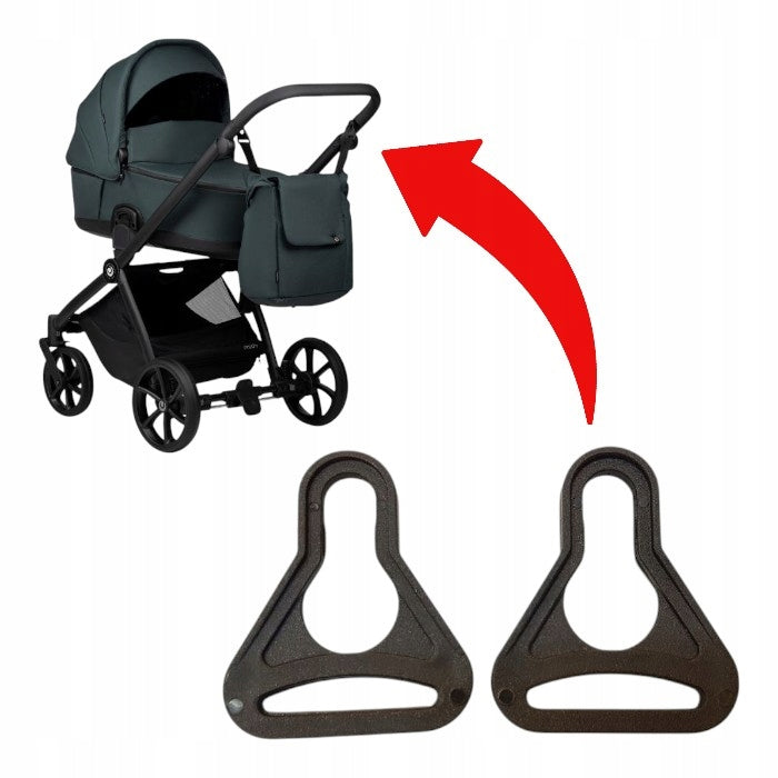 Universal Baby Stroller Bag Holder – Set of 2 Black Packaging status original
