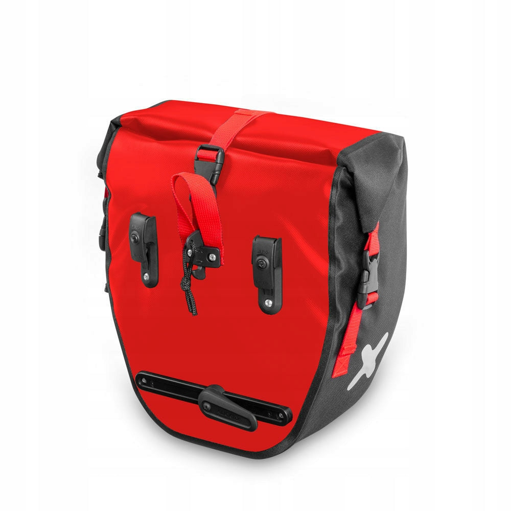 Universal Bags Extrawheel Rider Polyester 30L Red/Black Capacity 30 l