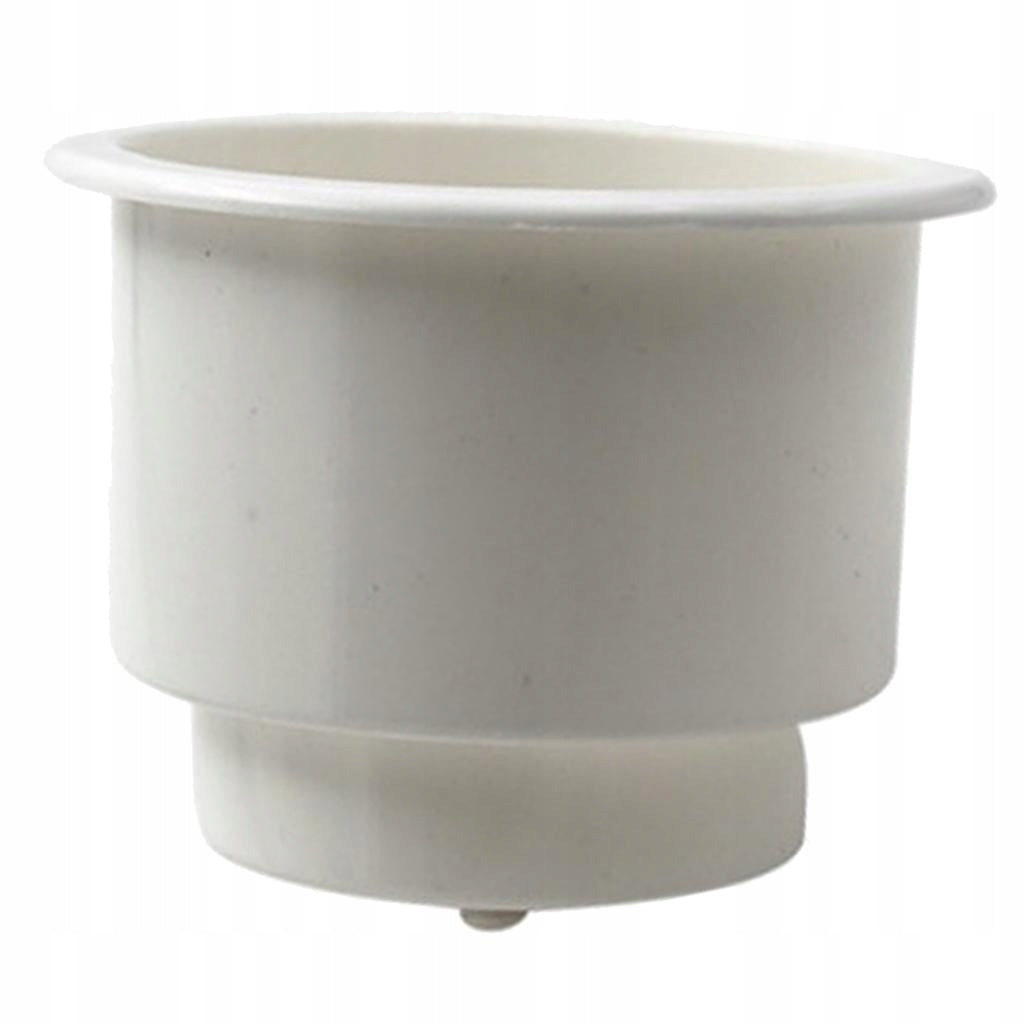 Universal Car RV cup Holder Mount Boat Marine Drink Insert Keeper White Brand no brand