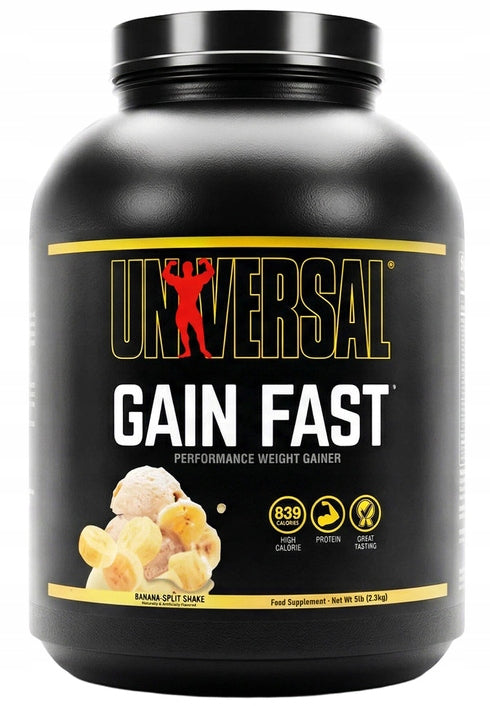 Universal Gain Fast GAINER BUILDING FOR MASS CARBOHYDRATE PROTEIN 2300g Banana