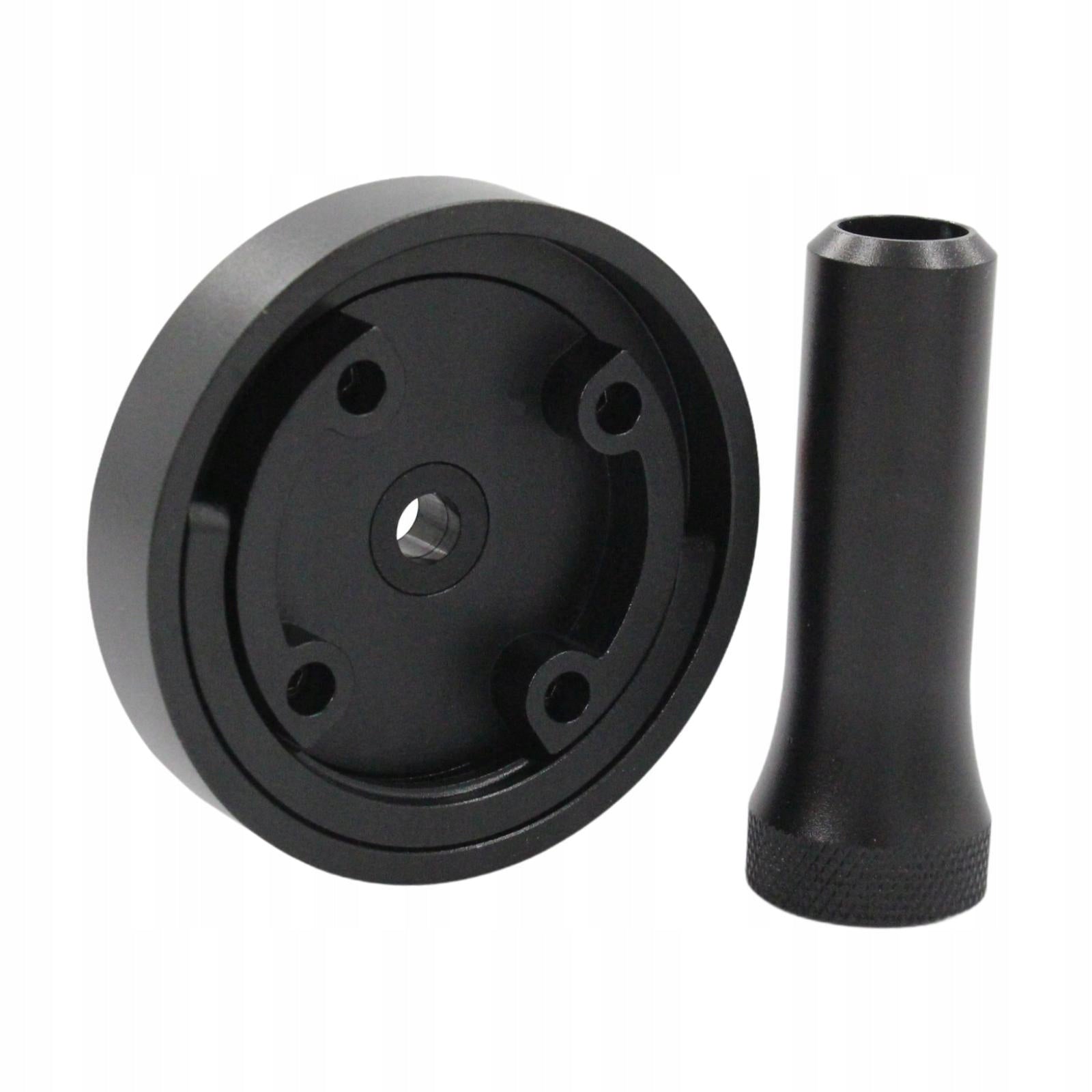 Universal Gas Cap Adapter Vehicles Aluminum Alloy for Easy Evap Leak Black Packaging status original