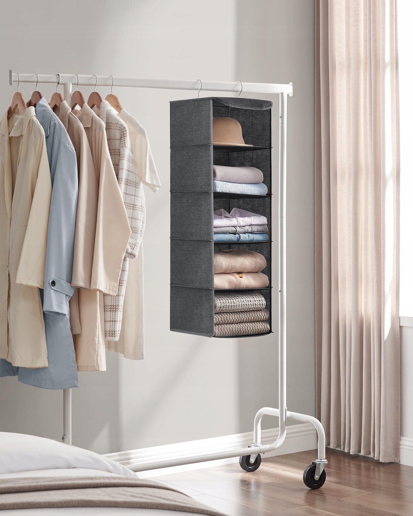 Universal Hanging Organizer for Cabinet Material Brand Oskar