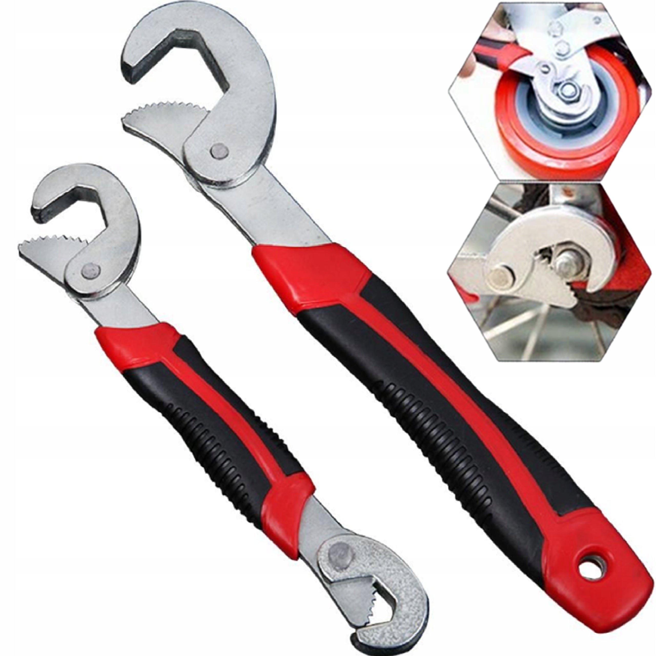 Universal Hook Wrench 9-32 mm Set of 2pcs For Nuts Workshop Wrenches Key type combination