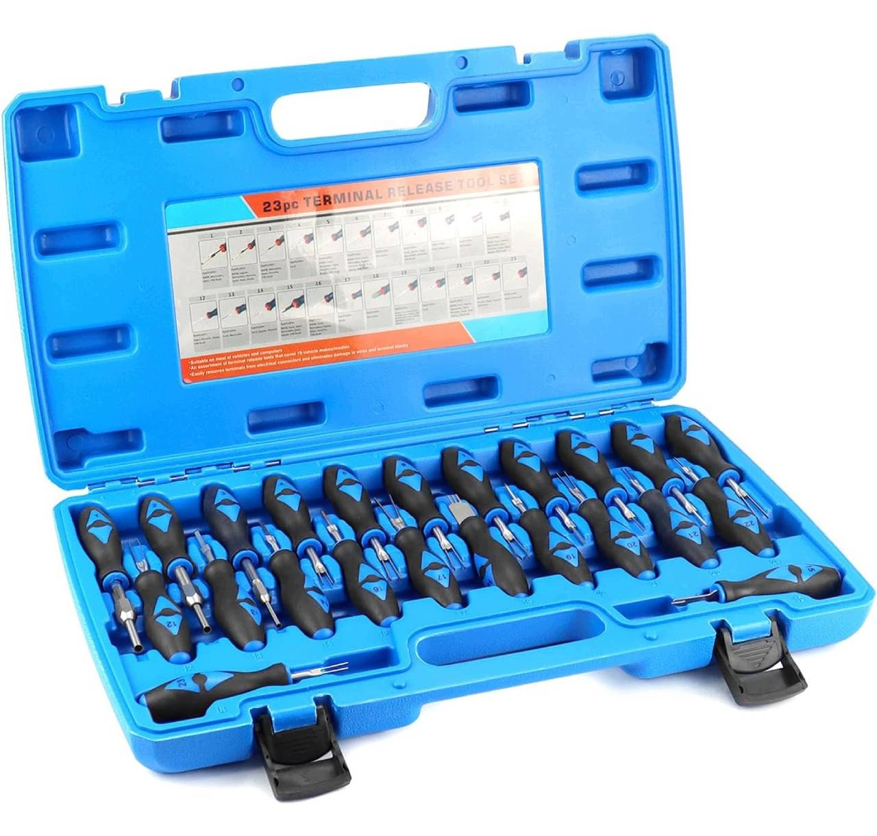 Universal ISO Car Connector Pin Removal Tool, 23 Pack