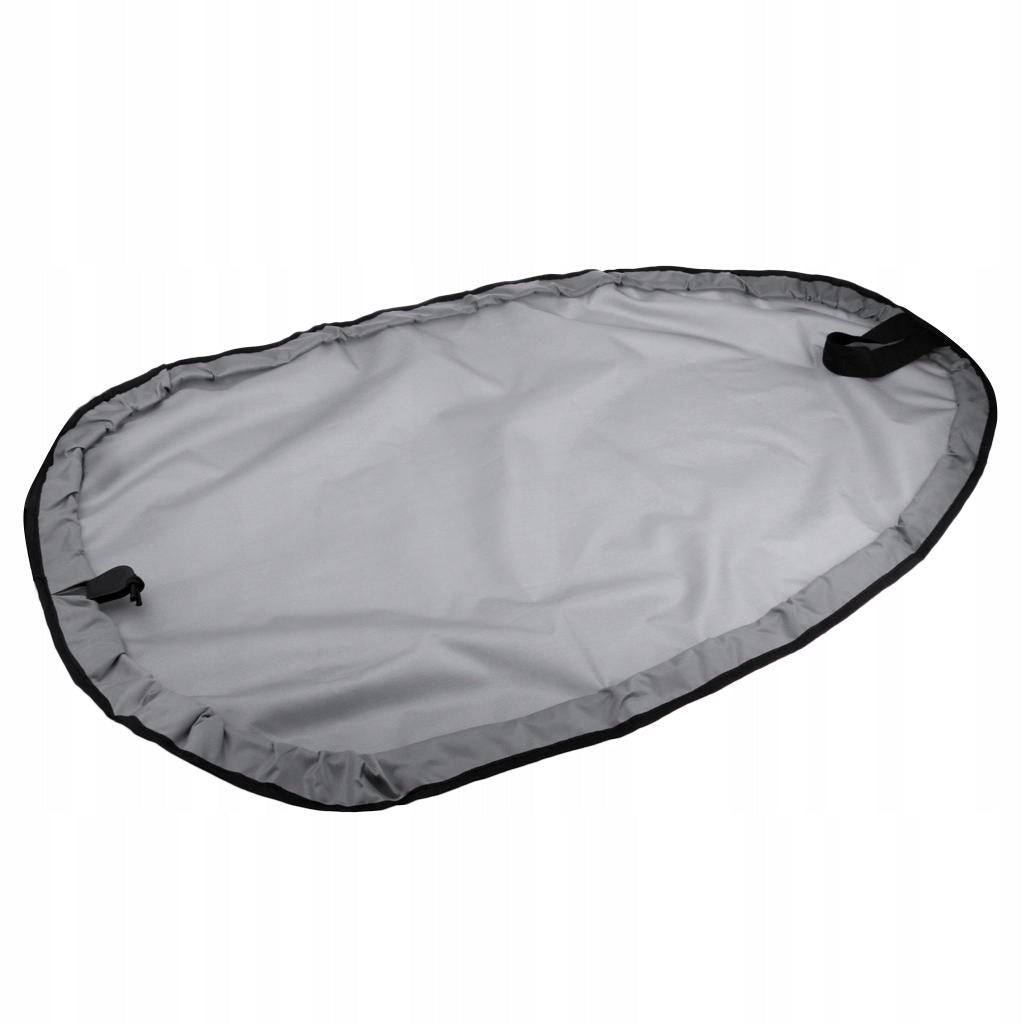 Universal Kayak Cover Waterproof Seal Cover Storage for Indoor XL Gray Brand no brand
