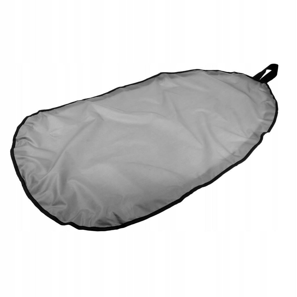 Universal Kayak Cover Waterproof Seal Cover Storage for Indoor XL Gray