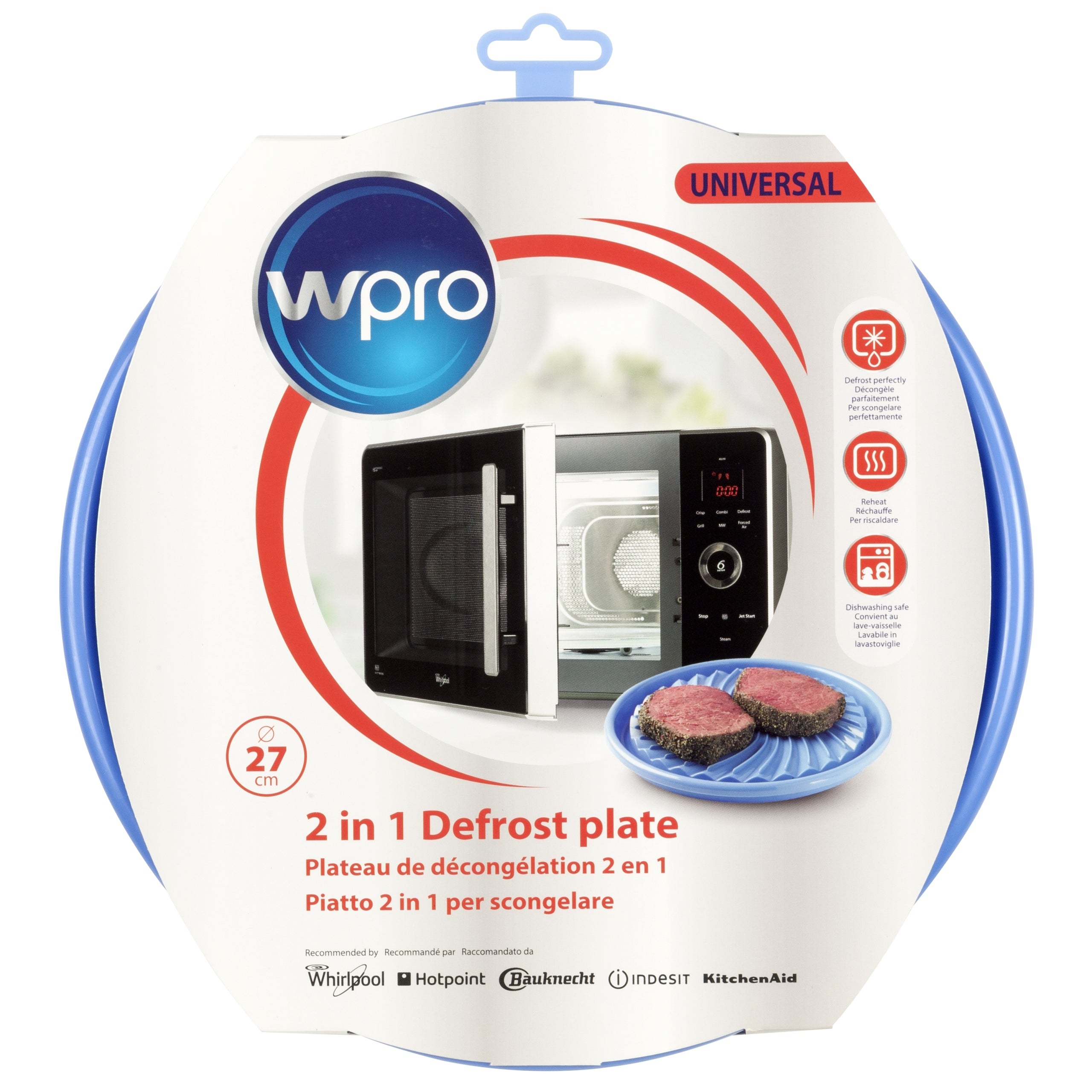 Universal Microwave Defrost Plate Whirlpool Manufacturer code 484000001166