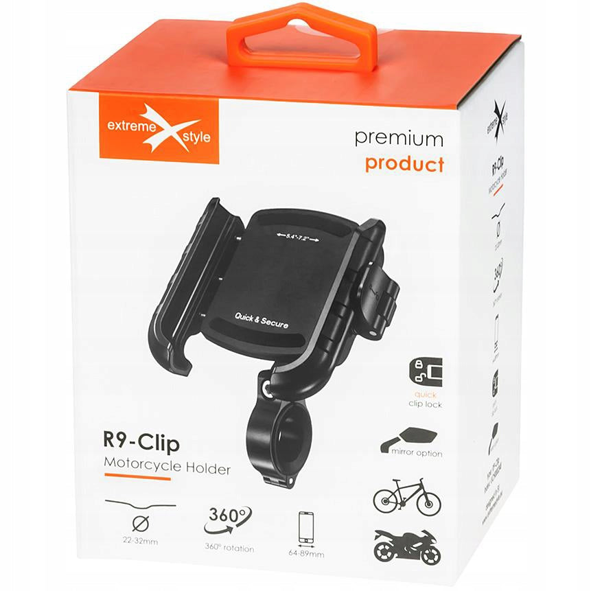 Universal Motorcycle Bike Phone Holder GPS from 5.4'' to 7.2'' Model R9-METAL