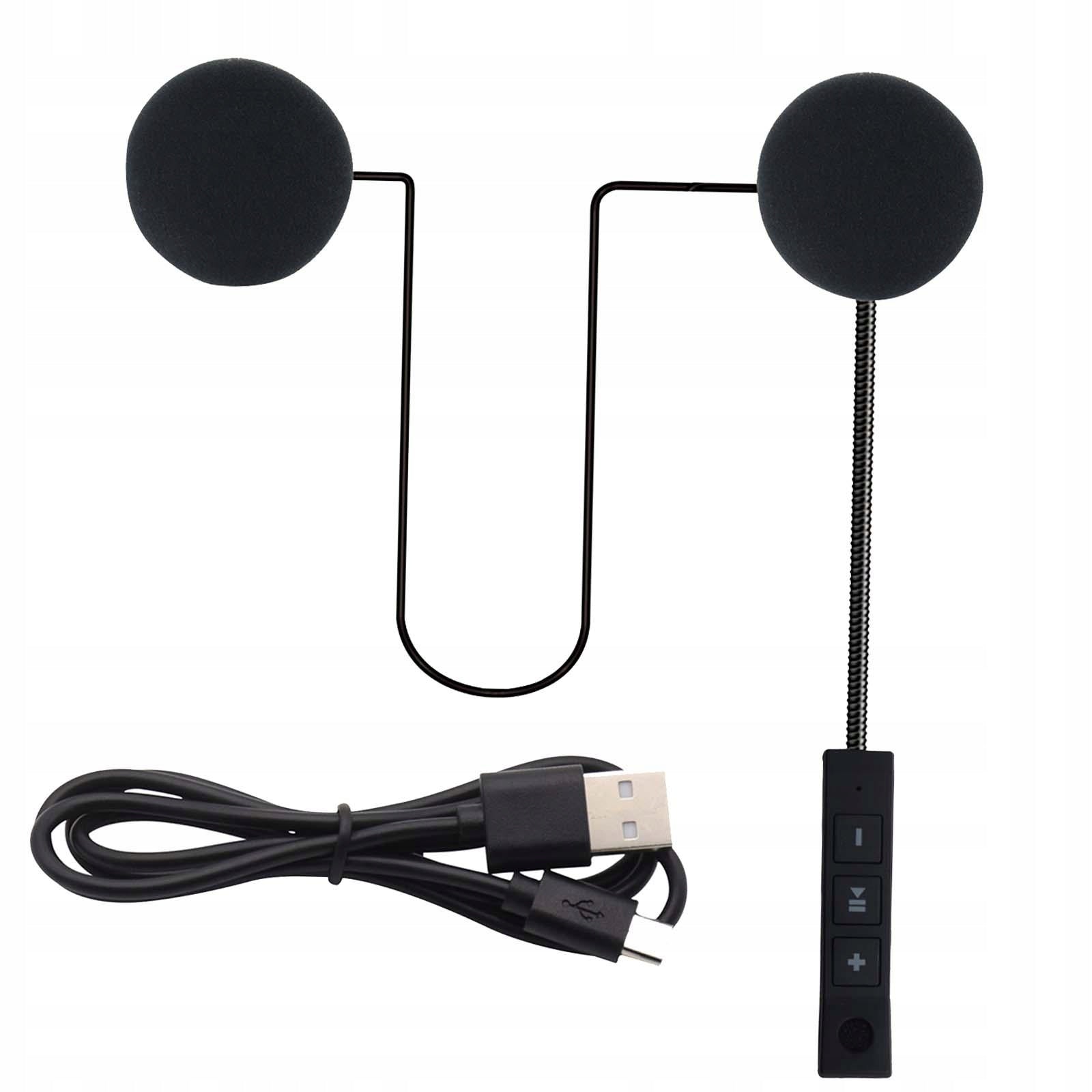 Universal Motorcycle Helmet Headset Music Player Clear Sound Hands Free